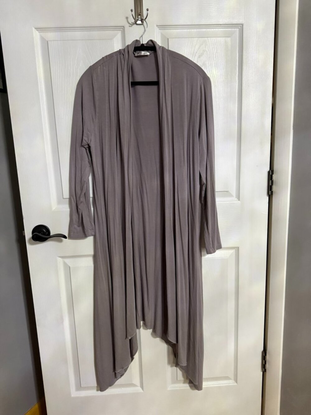 IN'VOLAND Open Front Drape Duster Cardigan